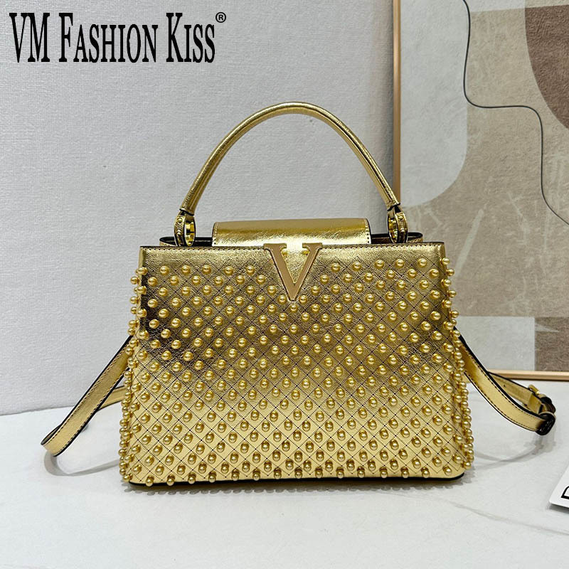 Luxury Bags Lv - VM FASHION KISS plein perle incrusté