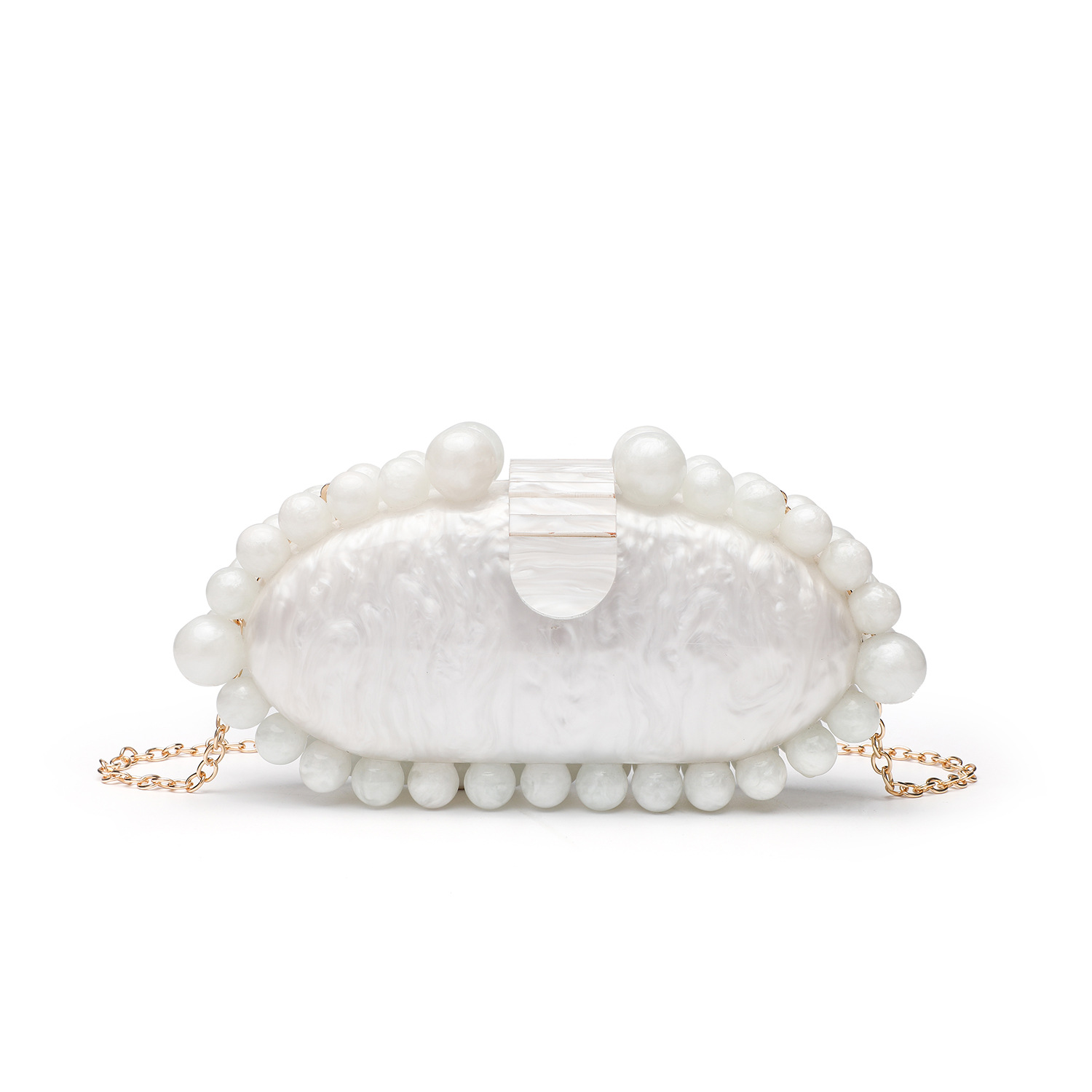 Pochette élégante en marbre ac - Luxury Bags White avis et prix