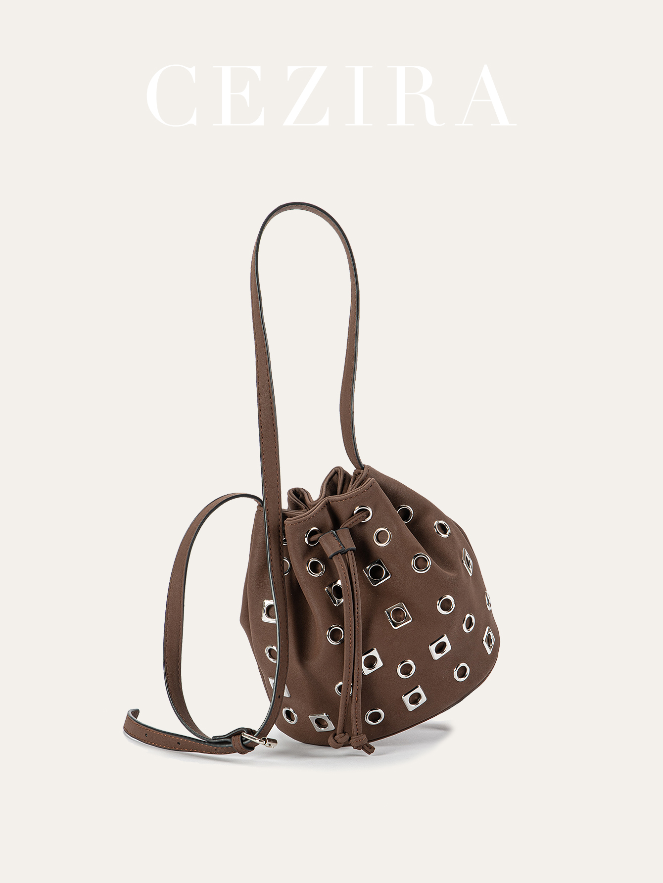 Sac seau de luxe punk ajouré p - Luxury Bags Vegan avis et prix