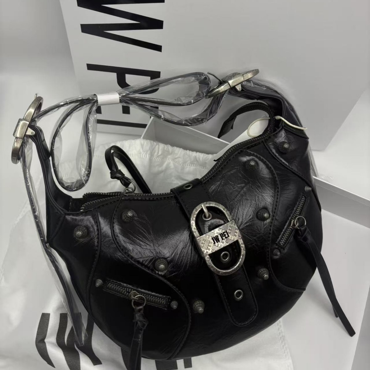 JW PEI Bull Horn Bag TESSA – s - Luxury Bags White avis et prix