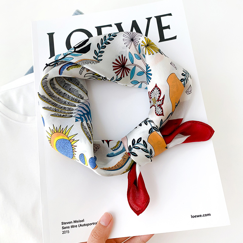 Femmes 70*70 cm carré Foulard  - Discount Luxury Bags avis et prix
