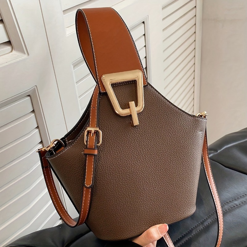 Sac seau élégant blanc texturé - Luxury Bags White avis et prix