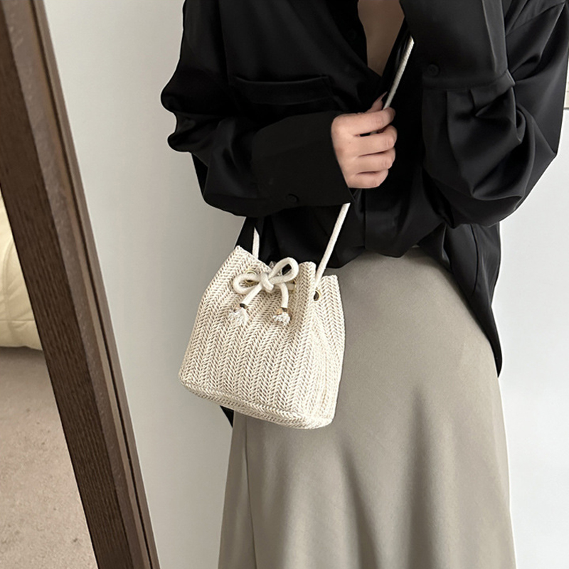 Sacs de paille sac à main mign - Luxury Bags White avis et prix