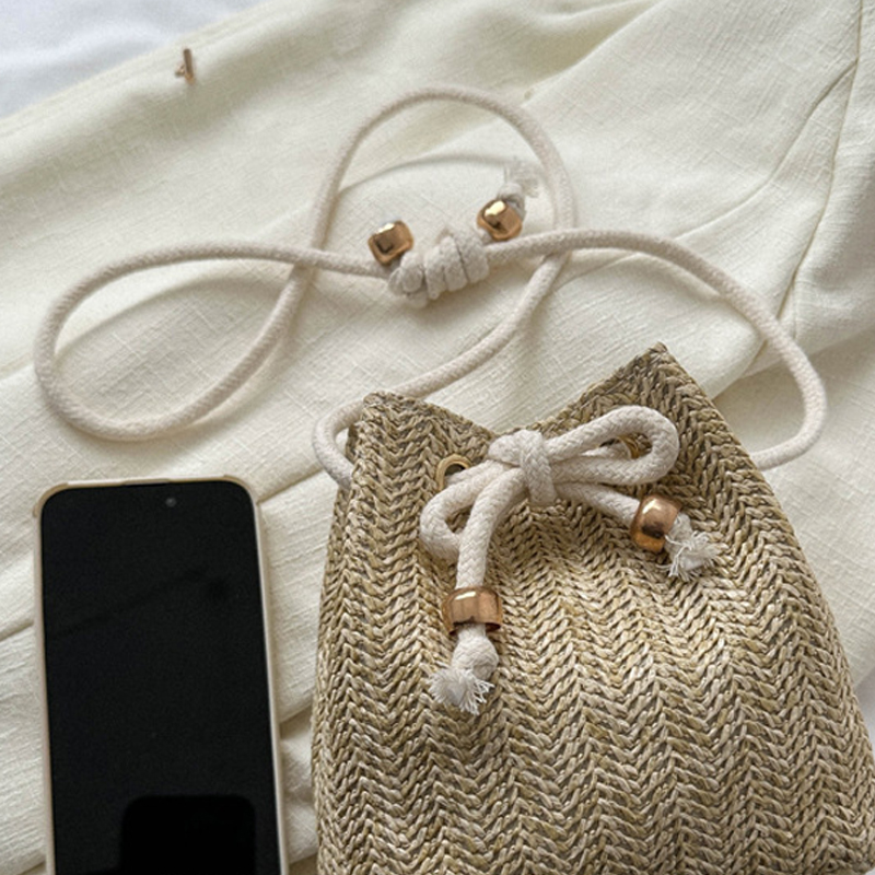 Sacs de paille sac à main mign - Luxury Bags White avis et prix