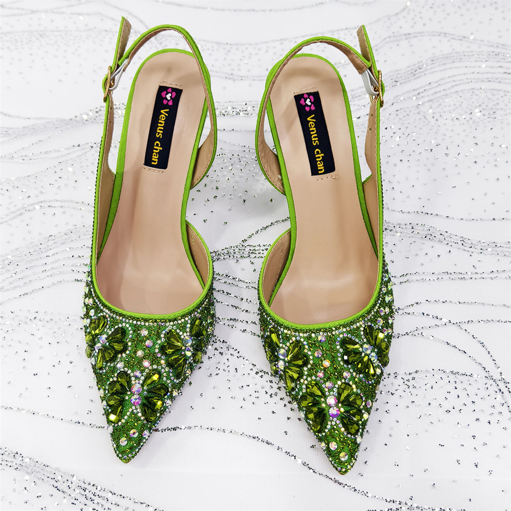 Chaussures de soirée et pochet - Luxury Bags Green avis et prix