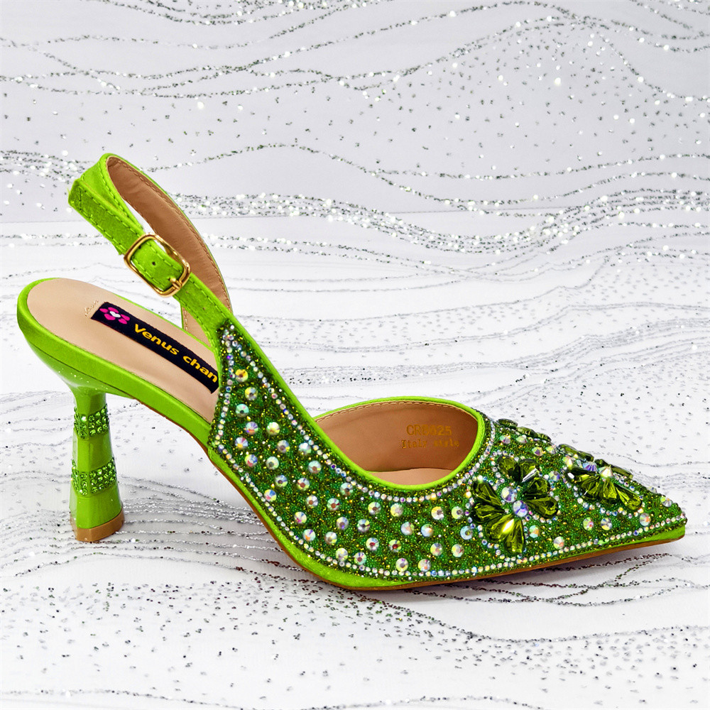 Chaussures de soirée et pochet - Luxury Bags Green avis et prix